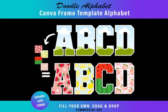 Canva Letter Frame Templates: Beyond Basic Typography