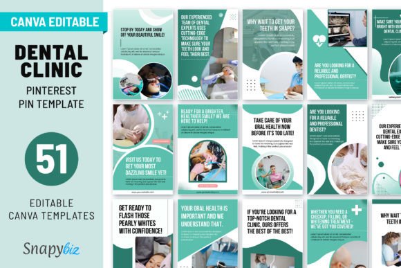 Dental Clinic Pinterest Pins Templates: A Visual Strategy