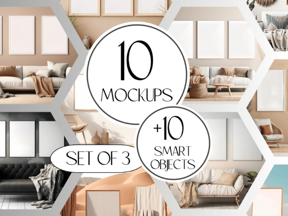 Elevate Your Visuals: The Frame Mockup Bundle for Modern Designers