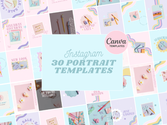 Pastel Instagram Canva Templates: Elevate Your Feed
