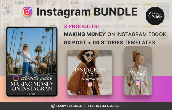 Streamline Your Instagram Strategy: The 3-Template Bundle