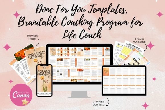 Stress and Anxiety Coaching Templates for Client Growth