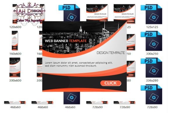 Website Banner Templates 1: Your Versatile Design Toolkit