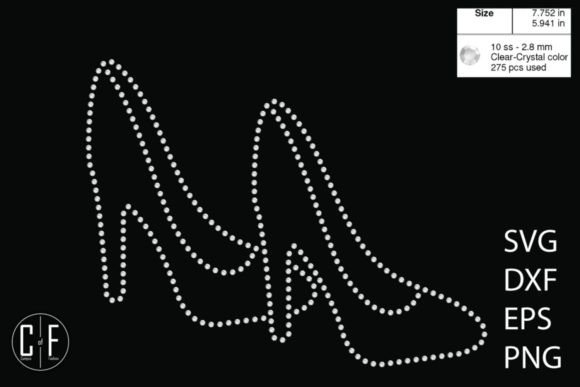 Women's Shoes Rhinestone Templates: Sparkle & Style
